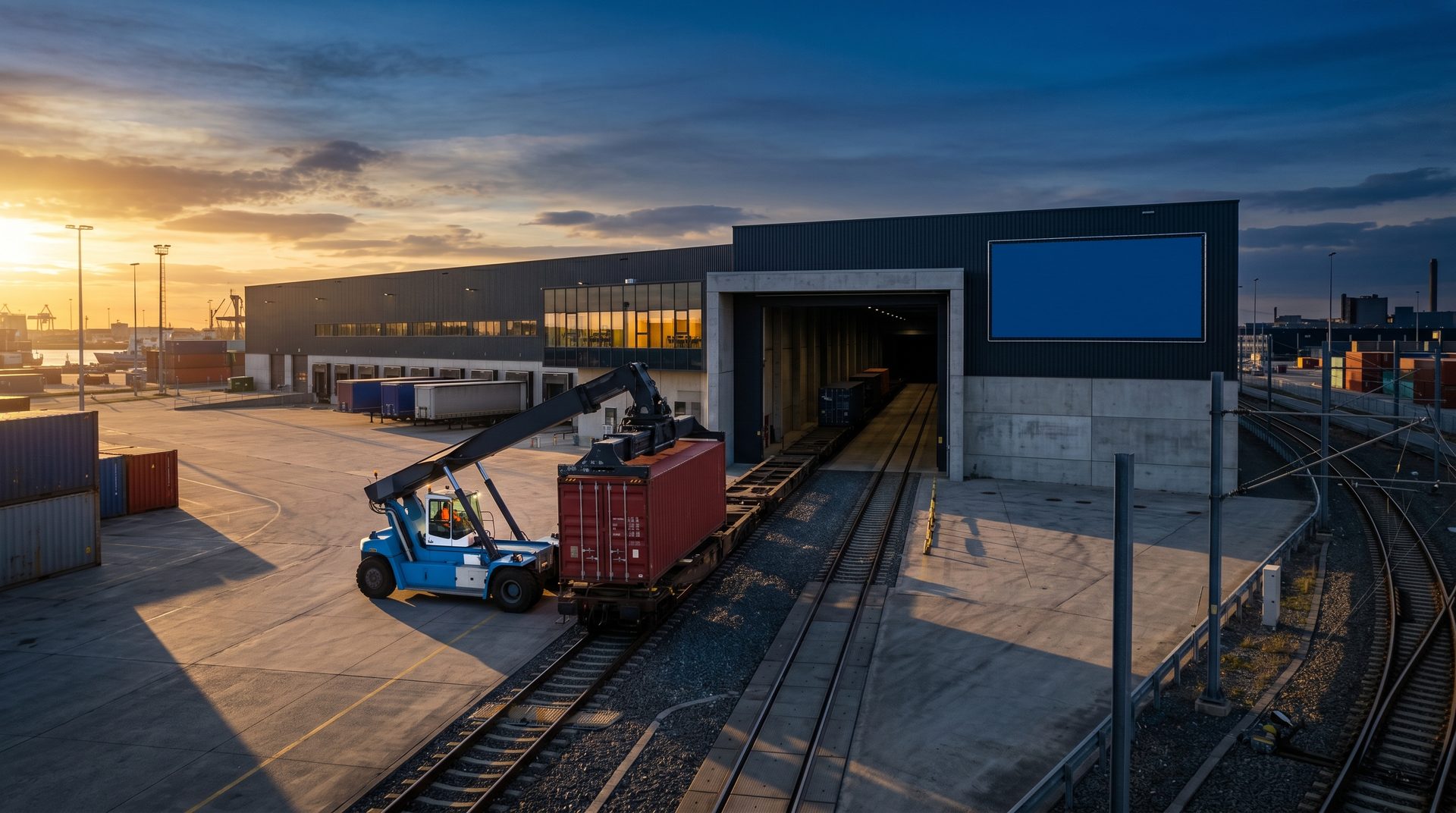 Transporte ferroviario e intermodal en México